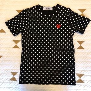 Come des Garcons Play polka dot T-shirt